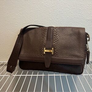 Brown Leather Ava Shoulder Bag Women’s